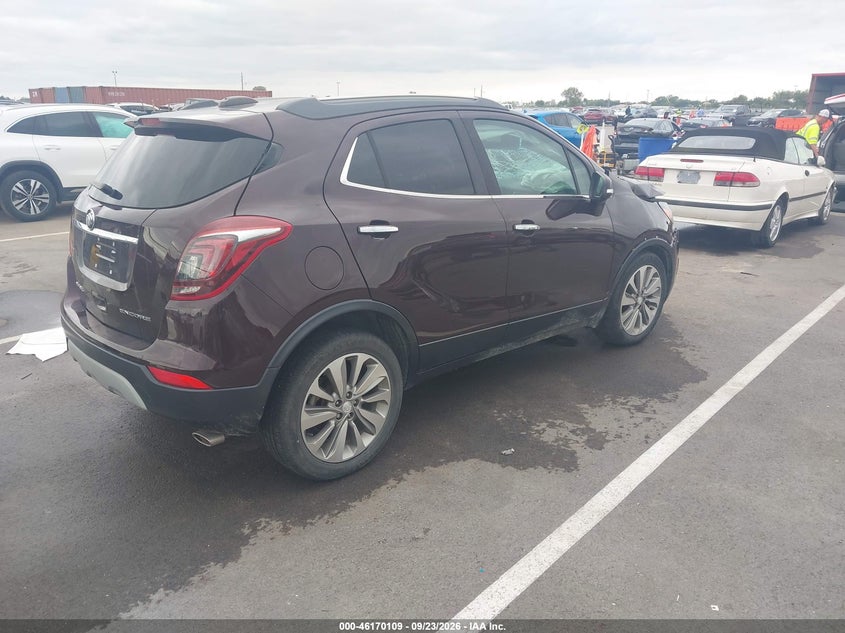 Vin: kl4cjasb0jb714872, lot: 46669951, buick encore preferred 20184