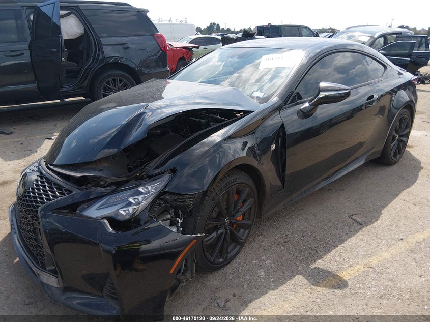 Vin: jthgz5bc9p5026763, lot: 46669962, lexus rc 350 f sport 20232