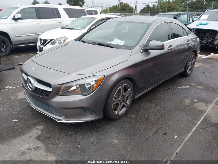 Vin: wddsj4ebxjn652450, lot: 46669973, mercedes-benz cla 250 20182