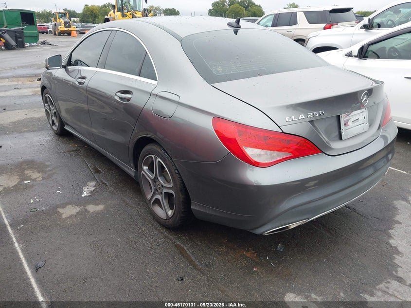 Vin: wddsj4ebxjn652450, lot: 46669973, mercedes-benz cla 250 20183