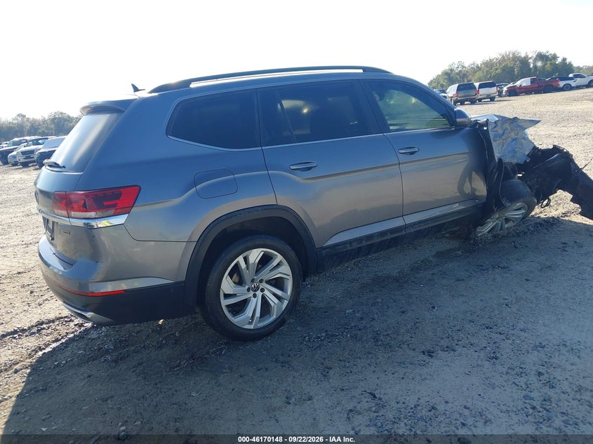 Vin: 1v2hr2ca2mc552059, lot: 46669990, volkswagen atlas 3.6l v6 se w/technology 20214