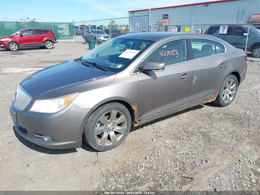 Vin: 1g4gc5ed1bf297628, lot: 46669995, buick lacrosse cxl 20112