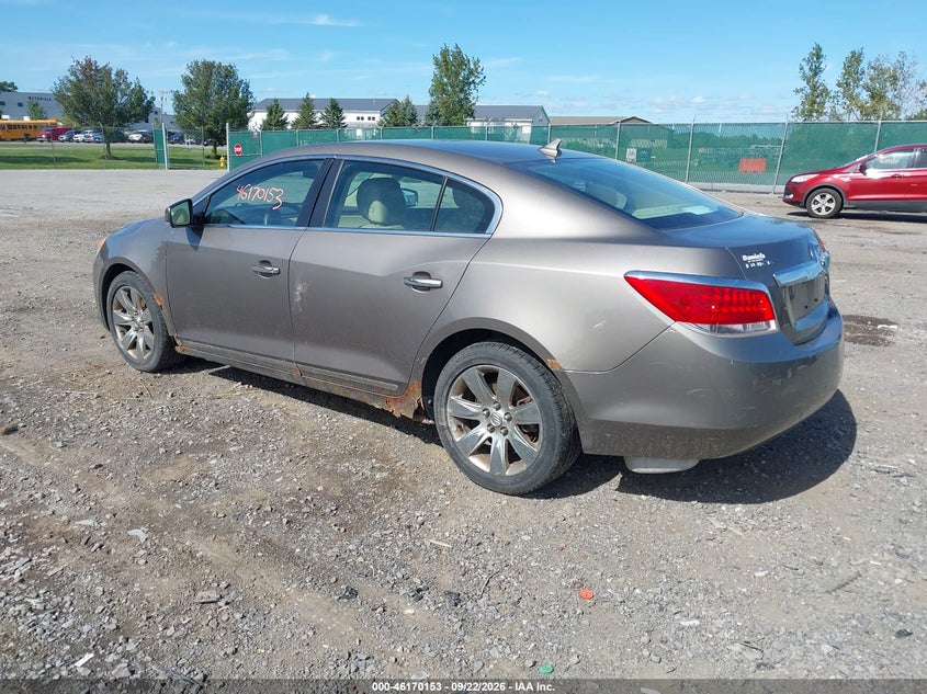 Vin: 1g4gc5ed1bf297628, lot: 46669995, buick lacrosse cxl 20113
