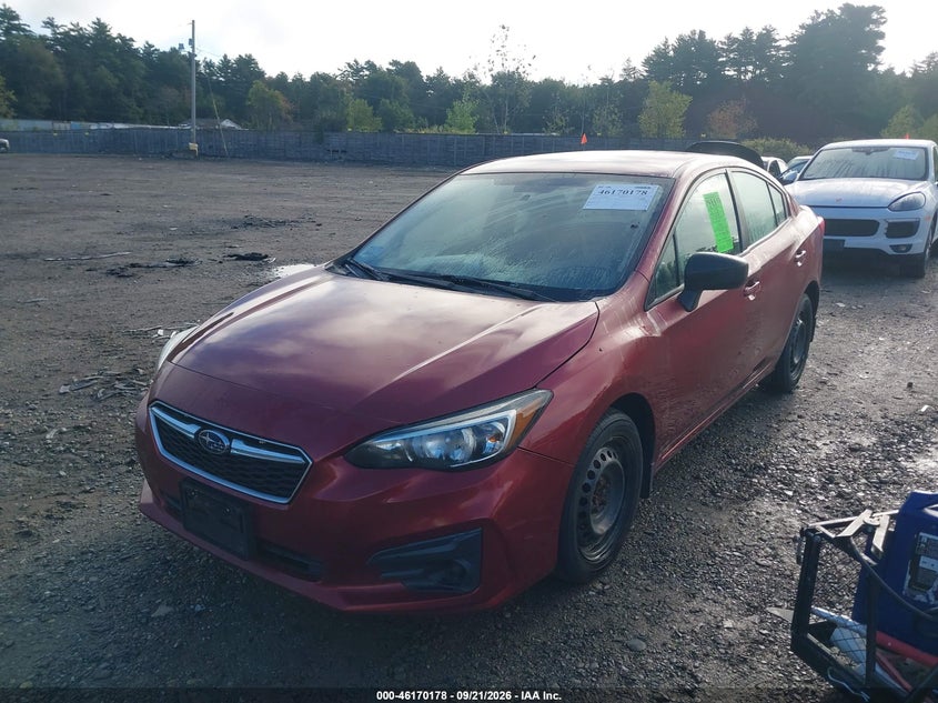 SUBARU IMPREZA 2019 VIN 4S3GKAA68K3612143