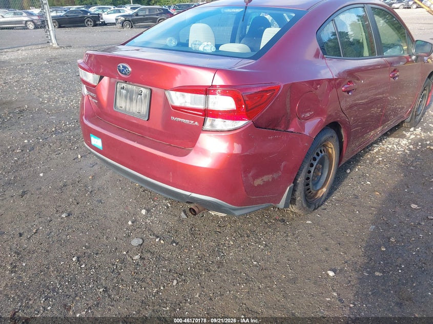 SUBARU IMPREZA 2019 VIN 4S3GKAA68K3612143