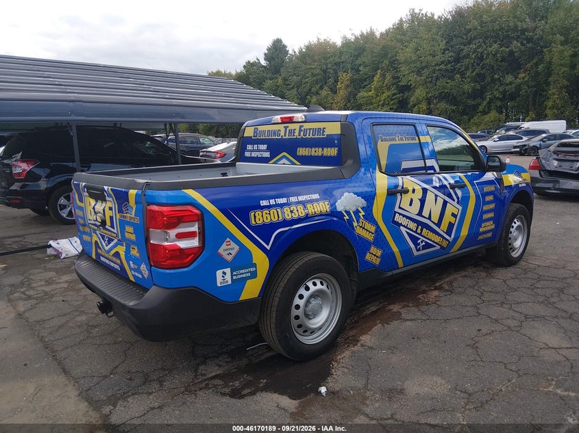 Vin: 3fttw8a33srb13009, lot: 46670031, ford maverick xl 20254
