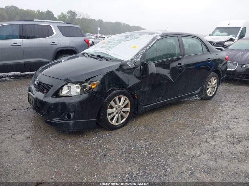 Vin: 1nxbu4ee6az377365, lot: 46670036, toyota corolla s 20102
