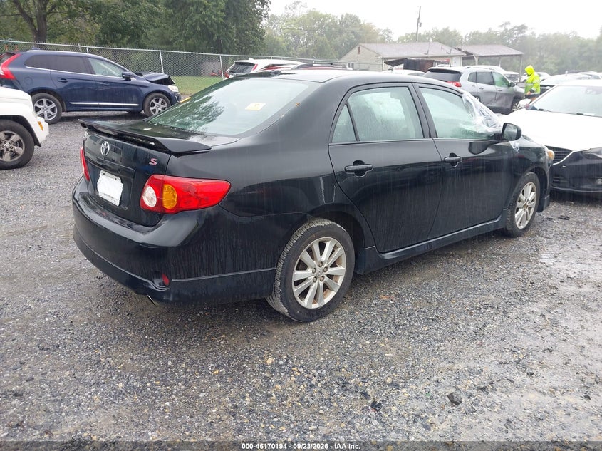 Vin: 1nxbu4ee6az377365, lot: 46670036, toyota corolla s 20104