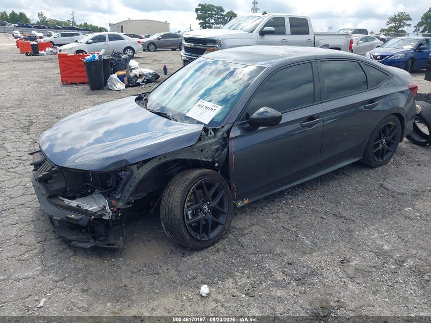 Vin: 2hgfe4f85sh338851, lot: 46670039, honda civic hybrid sport/sport touring 20252
