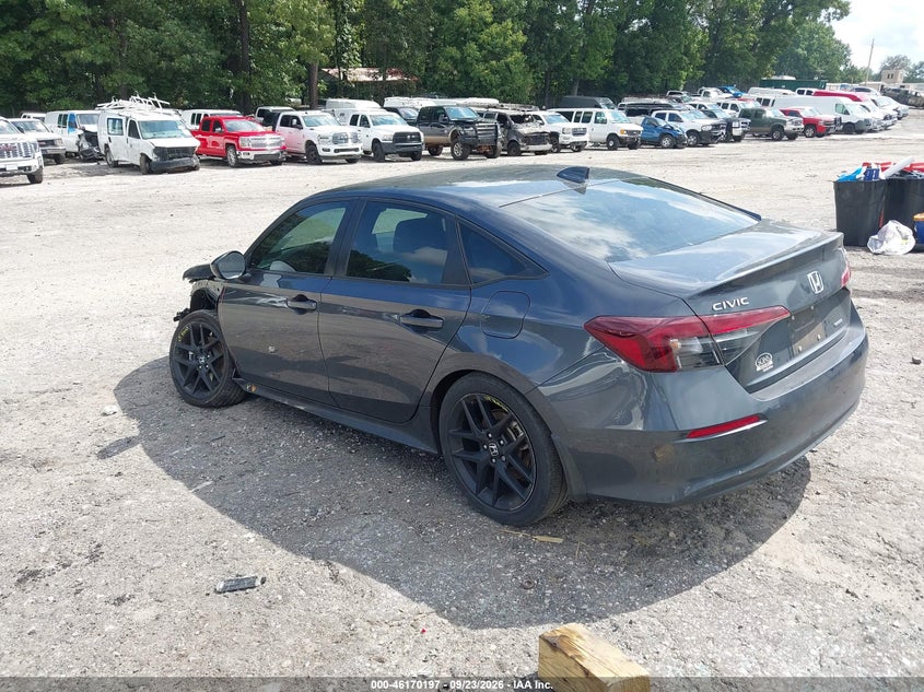 Vin: 2hgfe4f85sh338851, lot: 46670039, honda civic hybrid sport/sport touring 20253