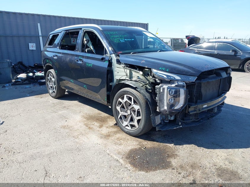 Vin: km8r7dhe5mu274489, lot: 46670045, hyundai palisade calligraphy 2021 img_1
