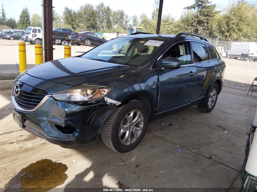 Vin: jm3tb3cv6f0466306, lot: 46670094, mazda cx-9 touring 20152