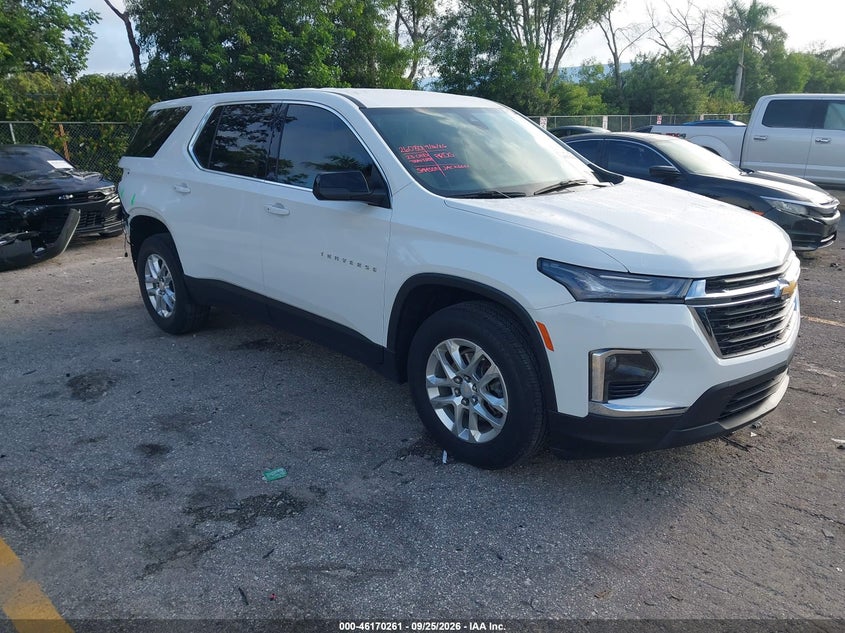 Vin: 1gnerfkw6pj125662, lot: 46670103, chevrolet traverse fwd ls 2023 img_1