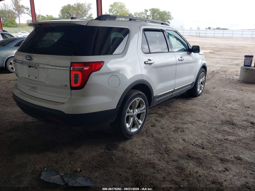 Vin: 1fm5k8f81ega89826, lot: 46670104, ford explorer limited 20144