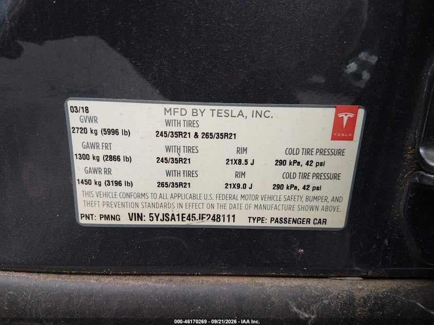 Фото 9 - TESLA MODEL S