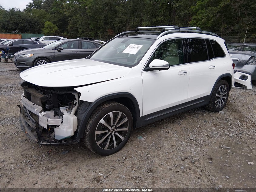 Vin: w1n4m4gb9mw092306, lot: 46670112, mercedes-benz glb 250 20212