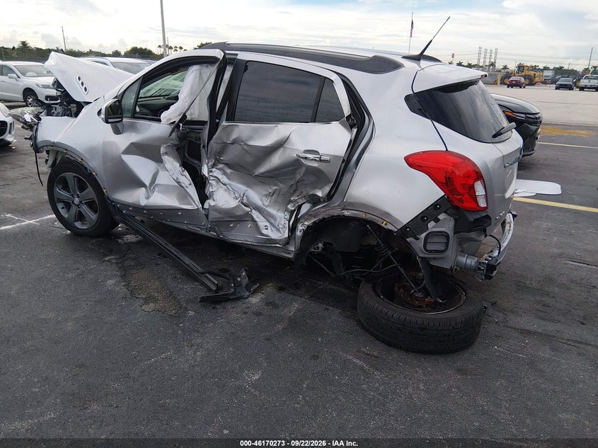 Vin: kl4cjfsb5eb608677, lot: 46670115, buick encore convenience 20143