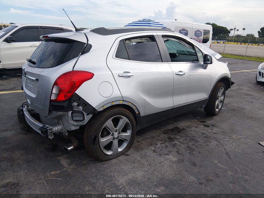 Vin: kl4cjfsb5eb608677, lot: 46670115, buick encore convenience 20144