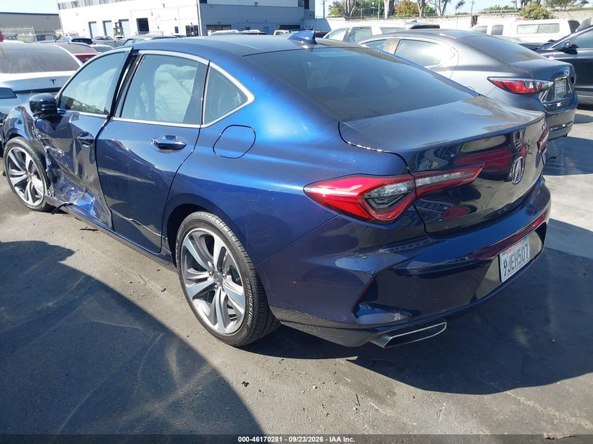 Vin: 19uub5f6xma000223, lot: 46670123, acura tlx advance package 20213