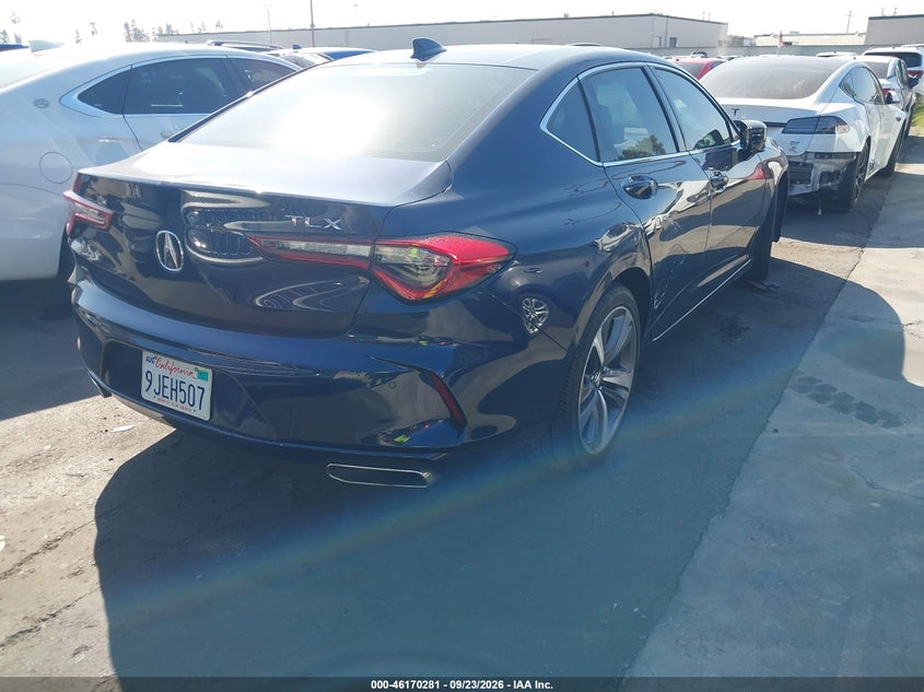 Vin: 19uub5f6xma000223, lot: 46670123, acura tlx advance package 20214