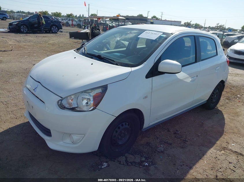 Vin: ml32a3hj5fh040544, lot: 46670145, mitsubishi mirage de 20152