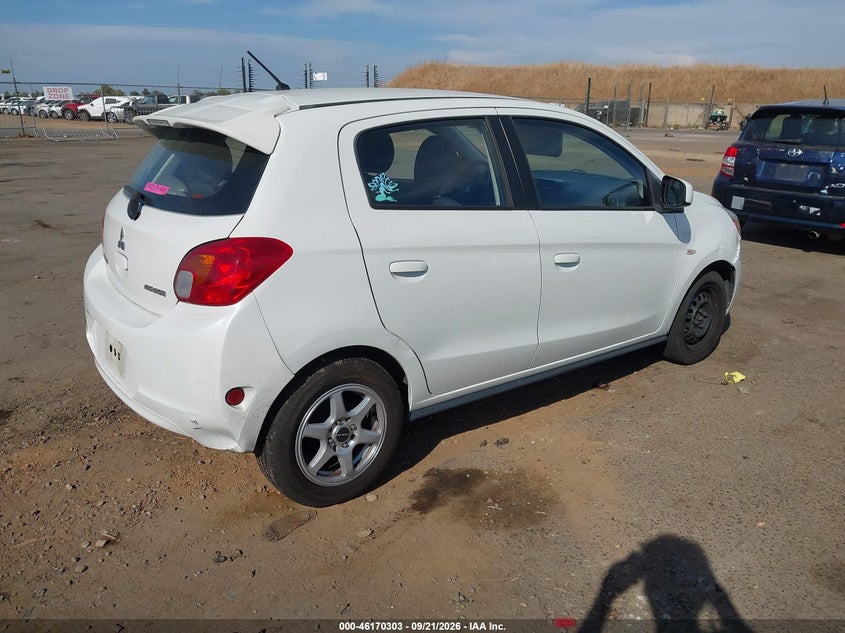 Vin: ml32a3hj5fh040544, lot: 46670145, mitsubishi mirage de 20154