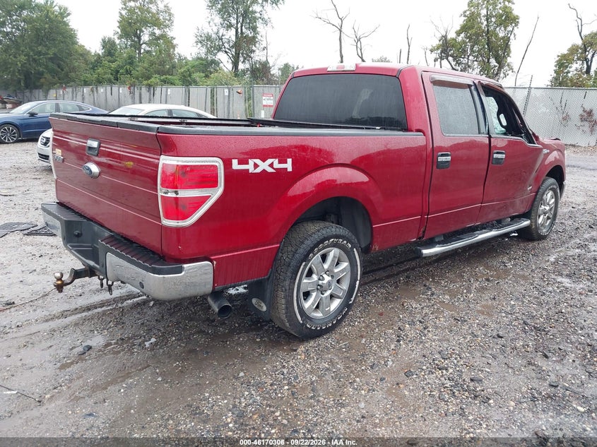 Vin: 1ftfw1et6dfd61320, lot: 46670148, ford f-150 xlt 20134