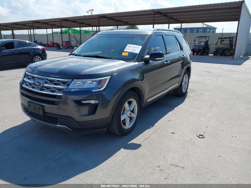 Vin: 1fm5k7d86jga79672, lot: 46670163, ford explorer xlt 20182