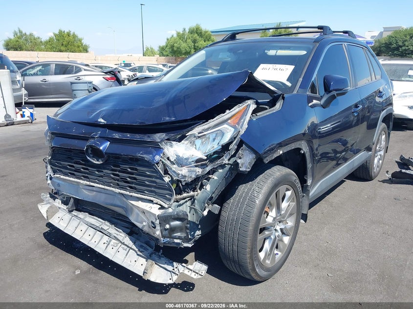 Vin: jtmc1rfv4mj022701, lot: 46670209, toyota rav4 xle premium 20212