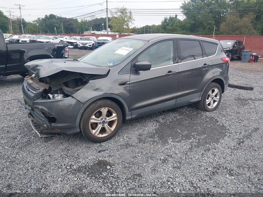 Vin: 1fmcu0g75fua04594, lot: 46670210, ford escape se 20152