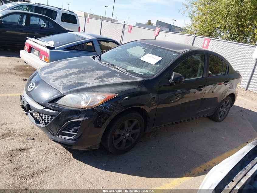 Vin: jm1bl1sf4a1333191, lot: 46670223, mazda mazda3 i touring 20102