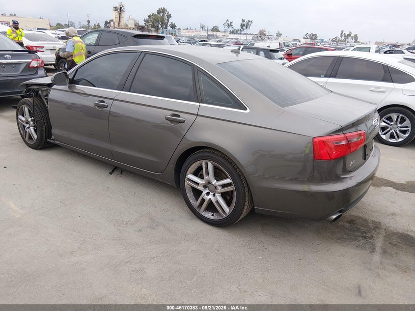 Vin: waudfafc5en135439, lot: 46670225, audi a6 2.0t premium 20143