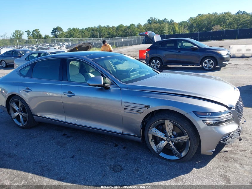 Vin: kmtgb4sd6pu165894, lot: 46670232, genesis g80 3.5t sport awd 2023 img_1