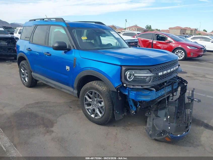 Vin: 3fmcr9bn3srf80942, lot: 46670236, ford bronco sport big bend 2025 img_1
