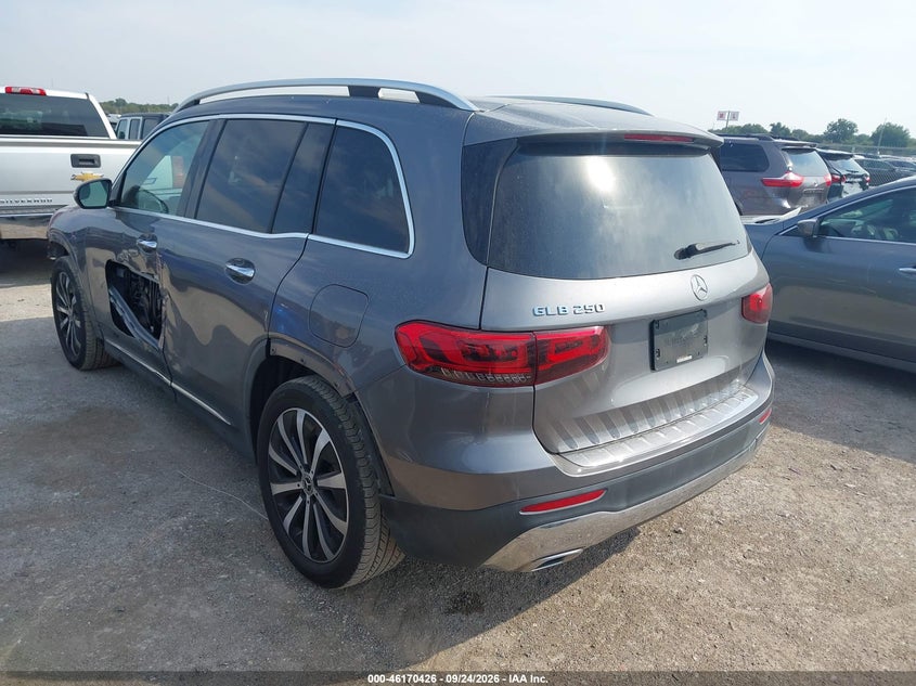 Vin: w1n4m4gb5pw272354, lot: 46670267, mercedes-benz glb 250 20233