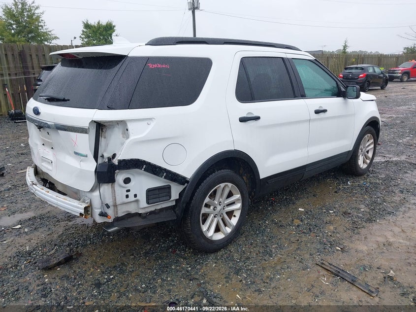 Vin: 1fm5k7bhxggb84453, lot: 46670283, ford explorer 20164