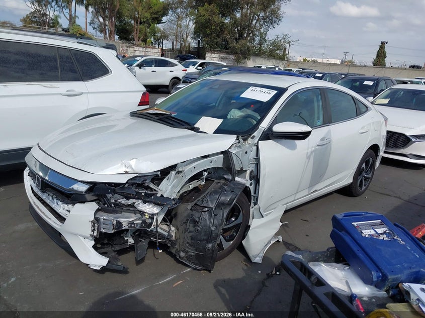 Vin: 19xze4f5xne005868, lot: 46670300, honda insight ex 20222