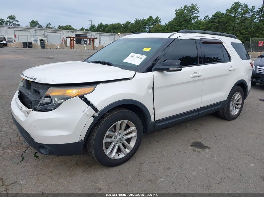 2015 Ford Explorer, Удар спереду, IAAI, VIN 1FM5K8GTXFGC11670 — фото 2