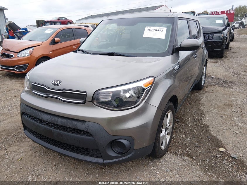 Vin: kndjn2a26h7499729, lot: 46670335, kia soul 20172