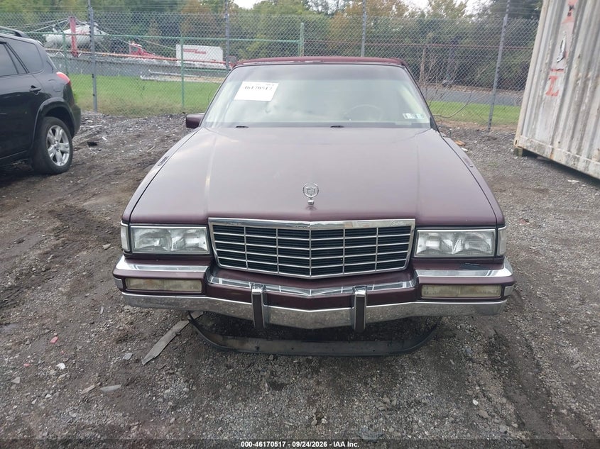 CADILLAC DEVILLE 1993 VIN 1G6CD53B9P4309886