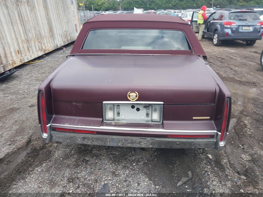 CADILLAC DEVILLE 1993 VIN 1G6CD53B9P4309886