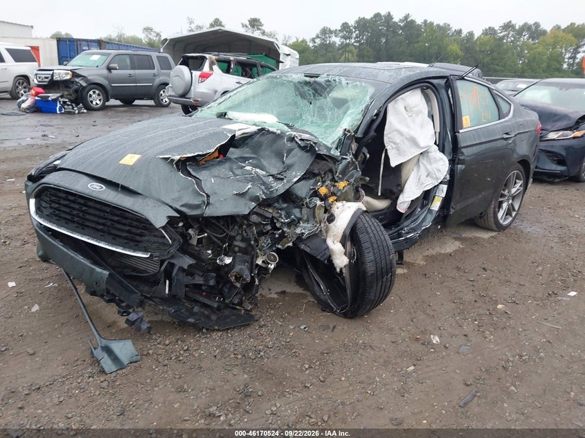 Vin: 3fa6p0k9xfr102423, lot: 46670365, ford fusion titanium 20152