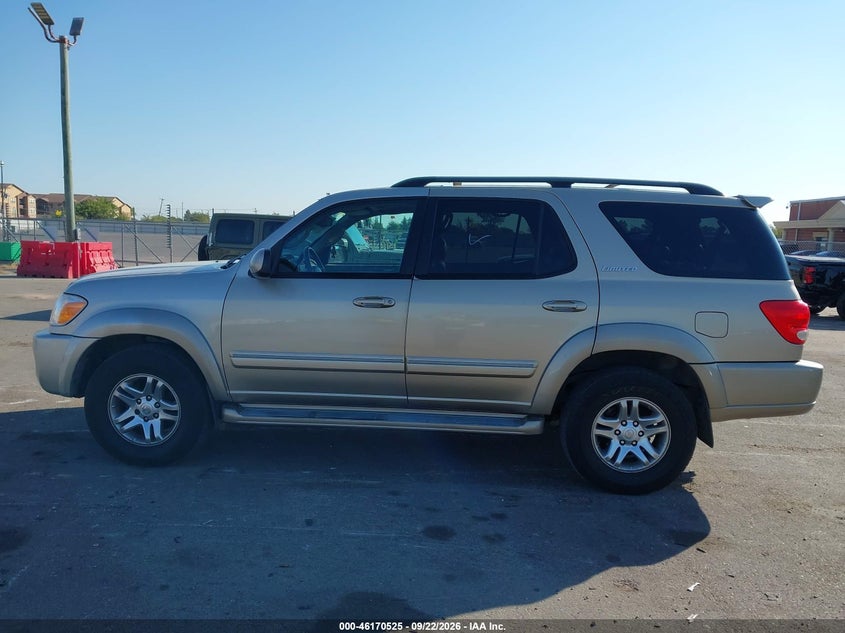 TOYOTA SEQUOIA 2006 VIN 5TDZT38A76S278719