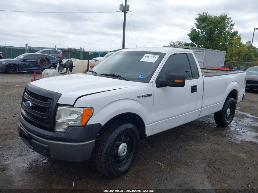 Vin: 1ftmf1cm6ekg33666, lot: 46670370, ford f-150 xl 20142