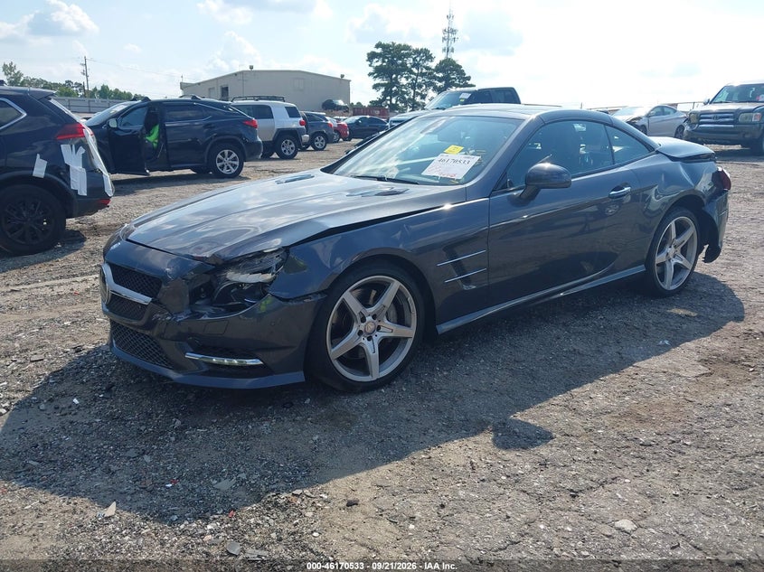 Vin: wddjk7da5ef023052, lot: 46670375, mercedes-benz sl 550 20142