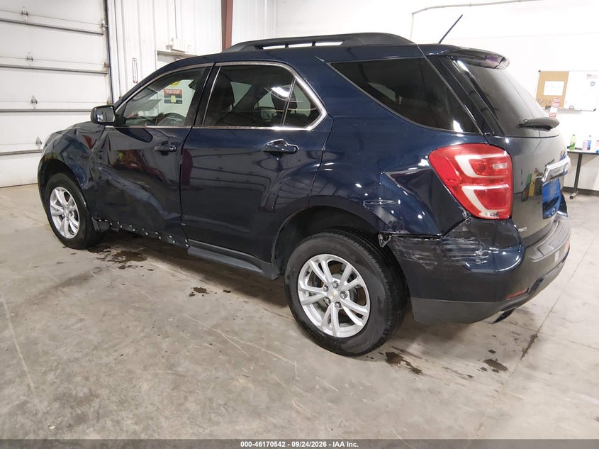 Vin: 2gnflfe34g6197092, lot: 46670384, chevrolet equinox lt 20163