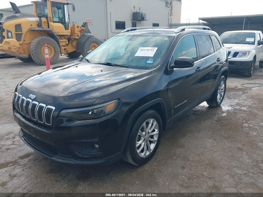 Vin: 1c4pjlcb8kd357299, lot: 46670393, jeep cherokee latitude fwd 20192