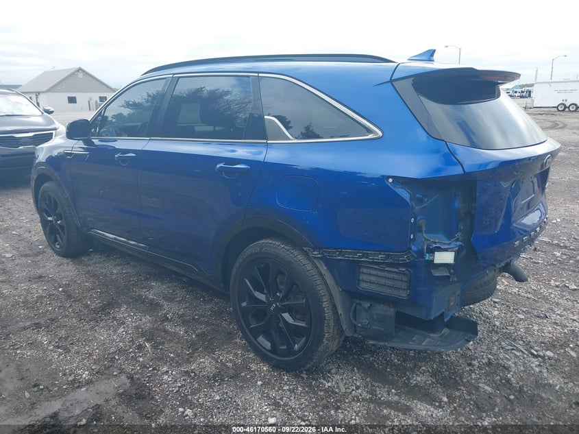 Vin: 5xyrk4lf8mg013698, lot: 46670401, kia sorento sx 20213