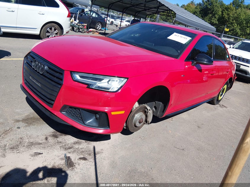 Vin: wauenaf47ka072038, lot: 46670424, audi a4 45 premium 20192