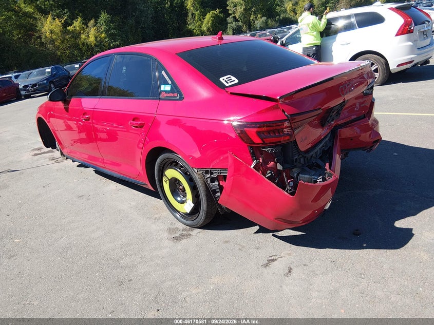 Vin: wauenaf47ka072038, lot: 46670424, audi a4 45 premium 20193